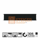 Rolsteiger platform zonder luik 305 cm carbon vloer (lichtgewicht)