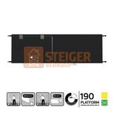 Rolsteiger platform met luik 190 cm carbon vloer (lichtgewicht)
