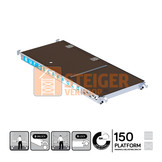 Kamersteiger platform 150 cm met luik