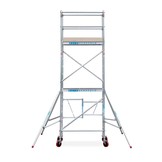 Kamersteiger compact module 1+2+3 75x150 5,8m werkhoogte rubber wiel met stalen spindel