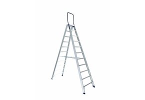 Trap dubbel professioneel 2x11 treden