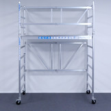 Kamersteiger 90x190 4m werkhoogte + platform 30 cm