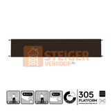 Rolsteiger platform 305 cm zonder luik