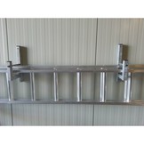 Muurbeugel voor 1 & 2 delige ladder 2 stuks