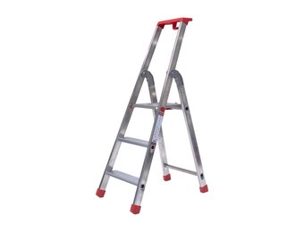 Alu-Top Semi-professionele trap enkel 1x3 treden inclusief platform