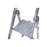 Semi-professionele trap enkel 1x3 treden inclusief platform