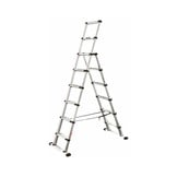 Black Line Combi ladder enkel recht 1x6 sporten