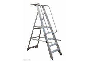 Solide Plooibaar Mobiel Platform Type PMP05 1x5 treden