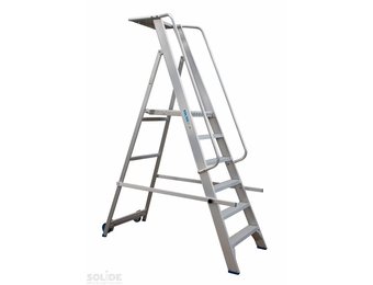 Solide Plooibaar Mobiel Platform Type PMP06 1x6 treden