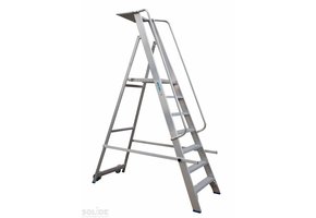 Solide Plooibaar Mobiel Platform Type PMP07 1x7 treden