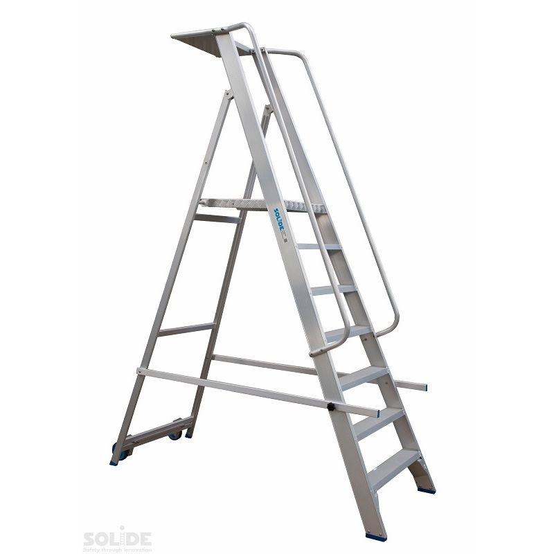 Plooibaar Mobiel Platform Type PMP07 1x7 treden