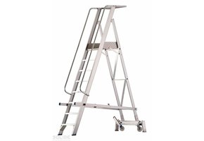 Solide Plooibaar Mobiel Platform Type PMP08 1x8 treden