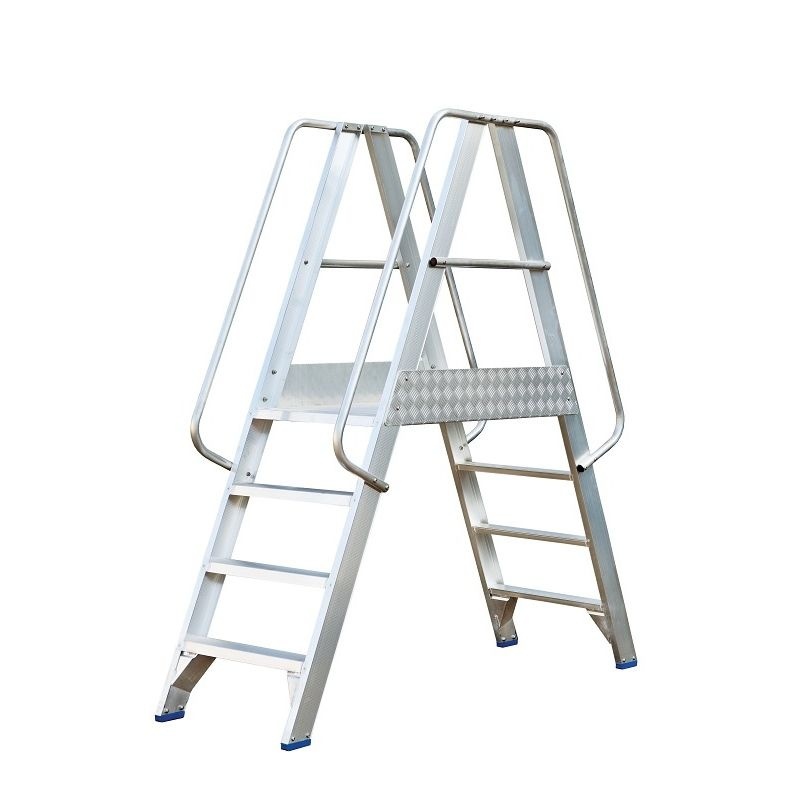 Mobiel Platform dubbele toegang 2x4 treden