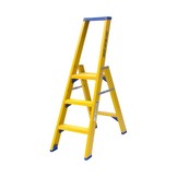 Bordestrap glasvezelversterkt enkel 1x3 treden inclusief platform