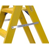 Bordestrap glasvezelversterkt enkel 1x3 treden inclusief platform