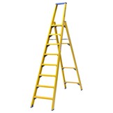 Bordestrap glasvezelversterkt enkel 1x8 treden inclusief platform