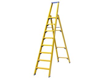 Staltor Bordestrap glasvezelversterkt enkel 1x8 treden inclusief platform