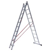 Ladder dubbel recht 2x14 sporten
