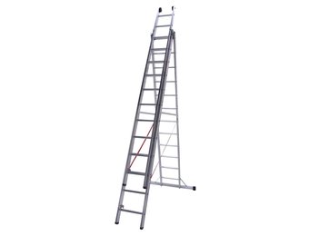 Euroline Ladder driedelig recht 3x12 sporten