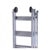 Ladder driedelig recht 3x12 sporten