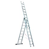Ladder driedelig recht 3x12 sporten