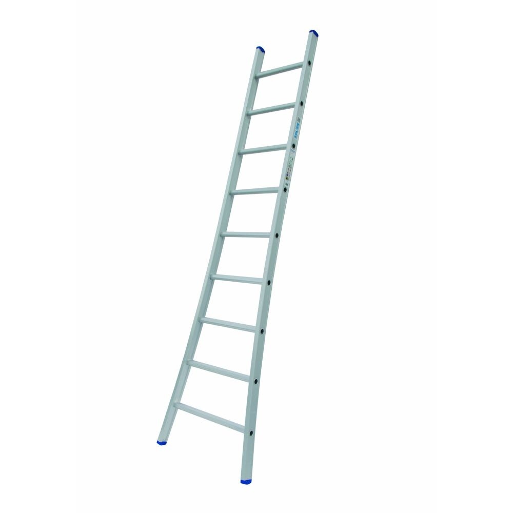Ladder Type A09 enkel uitgebogen 1x9 sporten