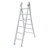 Ladder Type C gecoat dubbel uitgebogen 2x6 sporten