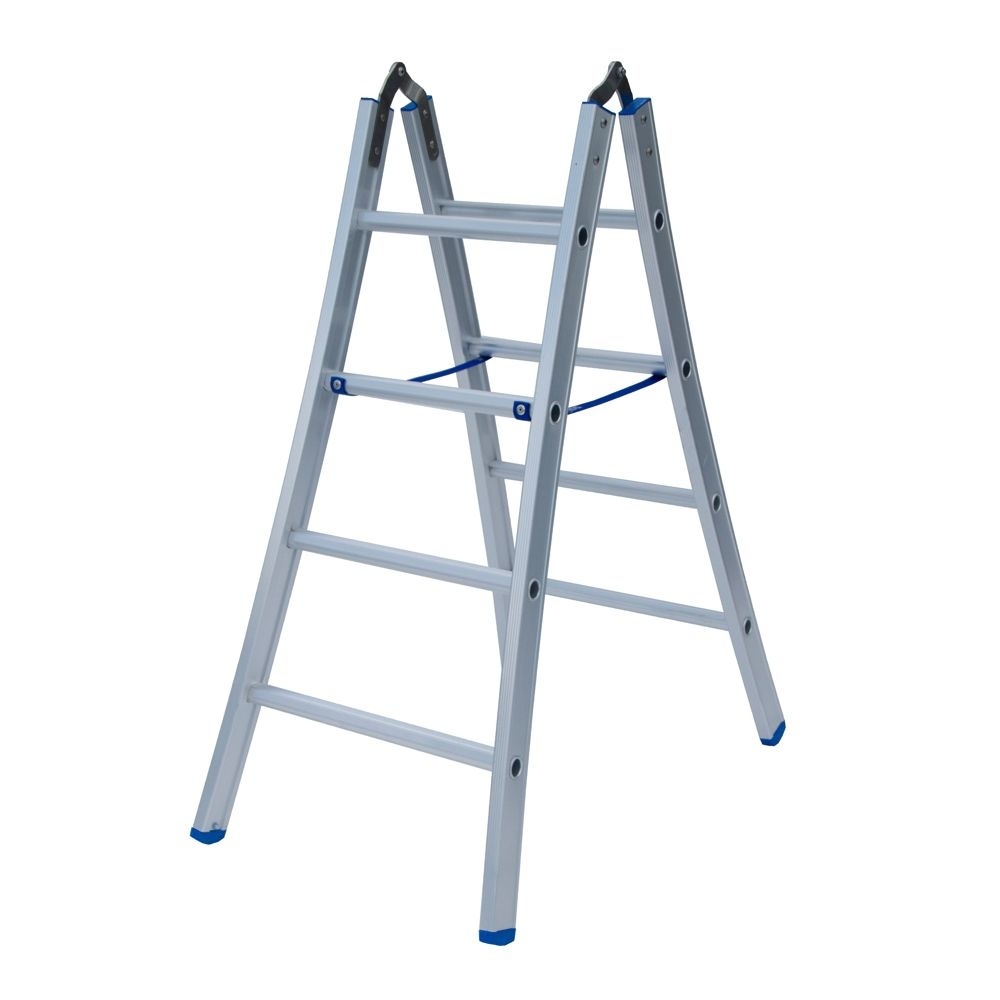 Scharnierladder Type B dubbel uitgebogen 2x4 sporten
