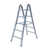 Scharnierladder Type B dubbel uitgebogen 2x5 sporten