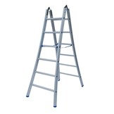 Scharnierladder Type B dubbel uitgebogen 2x6 sporten