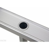 Scharnierladder Type B dubbel uitgebogen 2x7 sporten