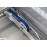 Schuifladder met touw Type E22 gecoat dubbel recht 2x22 sporten + stabiliteitsbalk