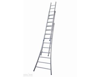 Solide Ladder Type DB driedelig uitgebogen 3x10 sporten