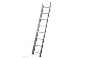 Solide Dakladder enkel recht 1x12 sporten