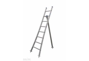 Eurostairs Plukladder Type G enkel uitgebogen 1x8 sporten