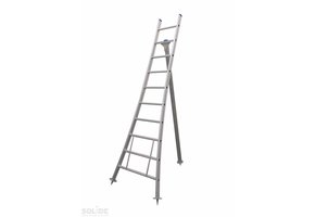 Eurostairs Plukladder Type G enkel uitgebogen 1x10 sporten