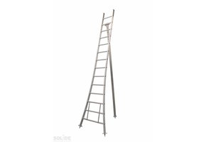 Eurostairs Plukladder Type G enkel uitgebogen 1x14 sporten