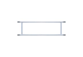 Dubbele horizontaal schoor 190 cm