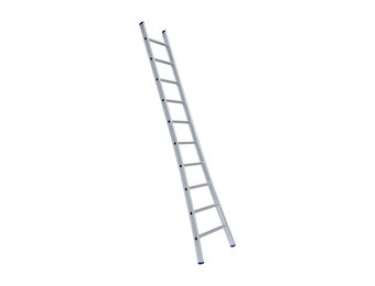 Eurostairs Ladder enkel uitgebogen 1x8 sporten