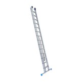 Eurostairs Reform ladder dubbel recht 2x14 sporten + gevelrollen