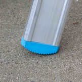 Eurostairs Reform ladder driedelig uitgebogen 3x12 sporten + gevelrollen