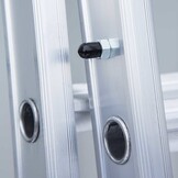 Eurostairs Reform ladder driedelig recht 3x8 sporten