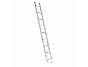 Eurostairs home ladder enkel recht 1x9 sporten