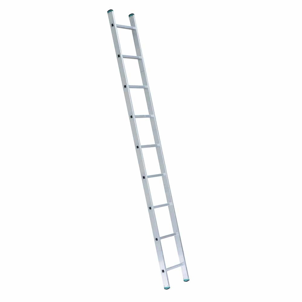 Eurostairs home ladder enkel recht 1x9 sporten