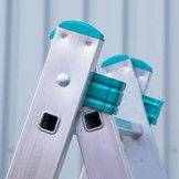 Eurostairs home reform ladder dubbel recht 2x9 sporten