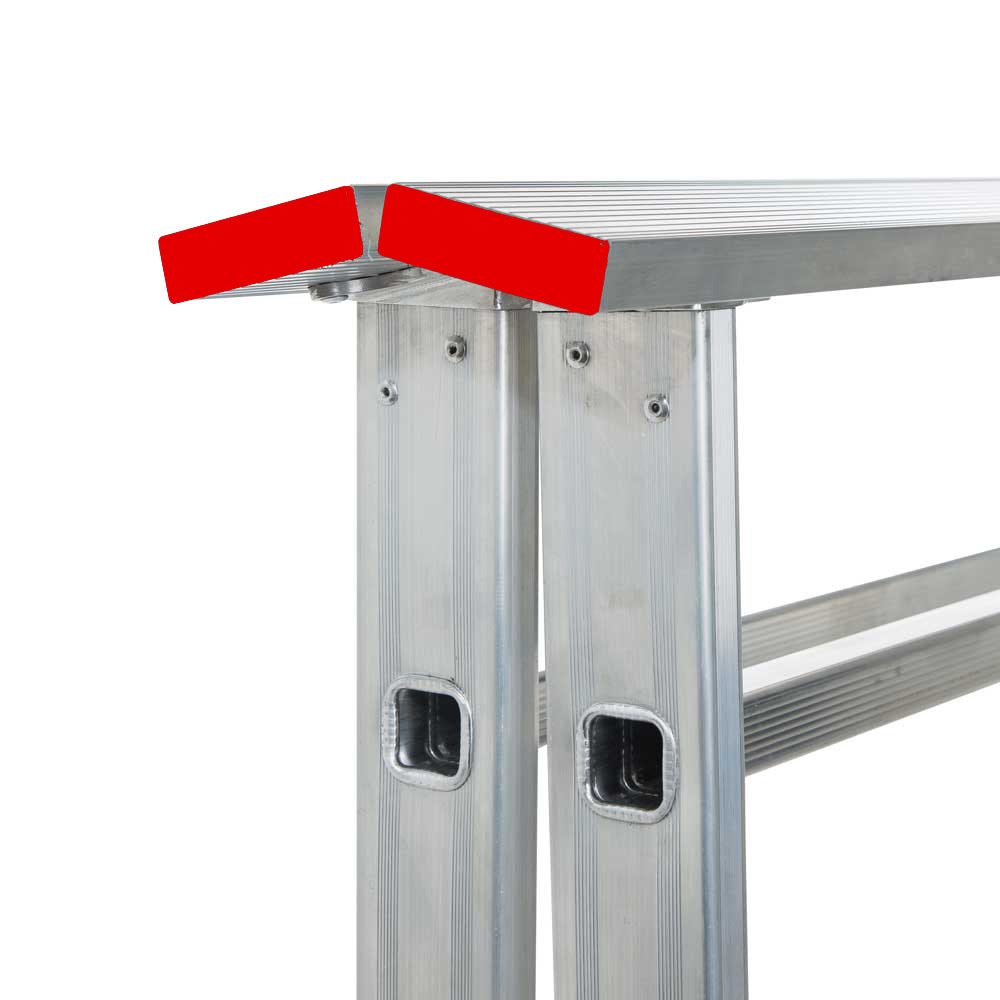 Aluminium Schraag Handy set 2 stuks