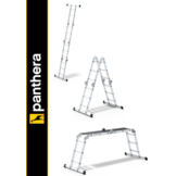 Vouwladder 4 x 3 treden met platform