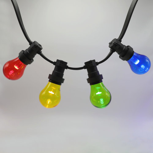 Mix kolorowych żarówek LED Ø60 (4 kolory)