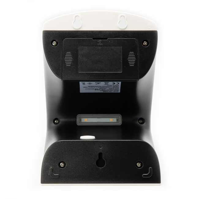 Solarny kinkiet zewnętrzny Single Conan 3,2W z czujnikiem - biały