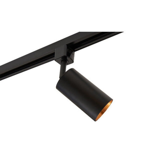 Nowoczesny 1-fazowy system oświetlenia szynowego z reflektorami Juno|3 x1 m